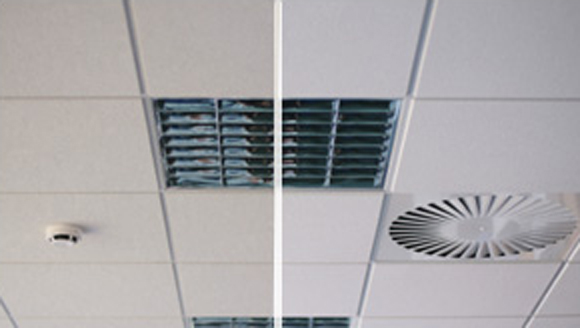 Office cleaning services - Ceiling cleaning